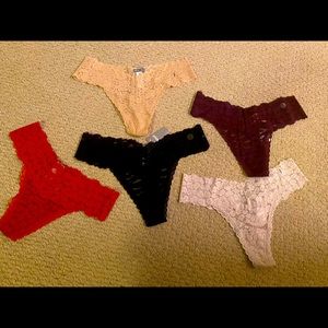 Sexy lace thongs  brand new with tags.